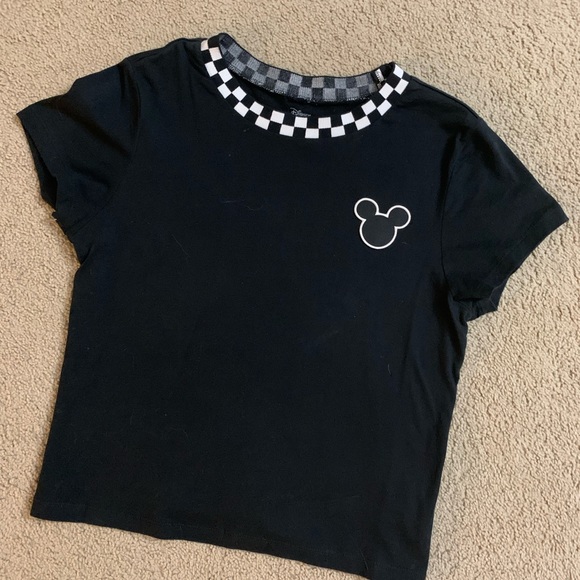 VANS BLACK DISNEY TSHIRT - Picture 1 of 3